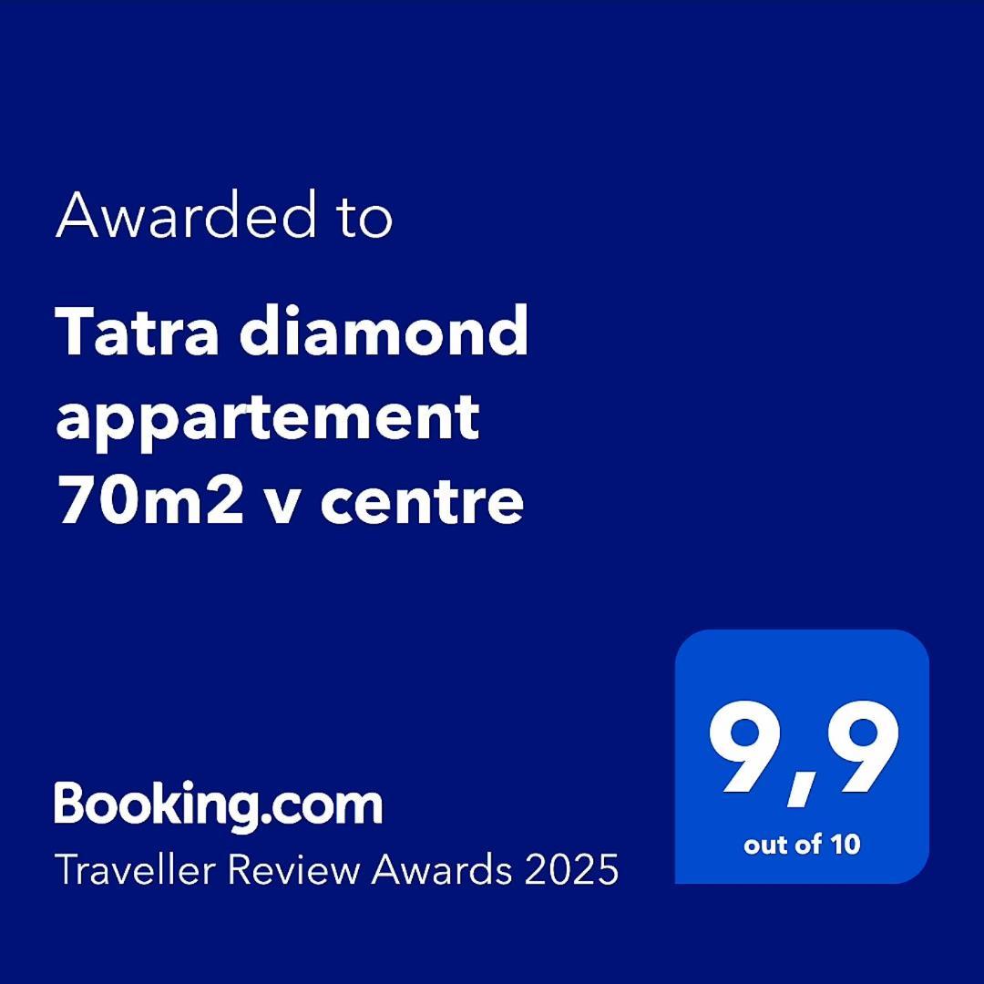 Tatra Diamond Appartement 70M2 V Centre Πόπραντ Εξωτερικό φωτογραφία